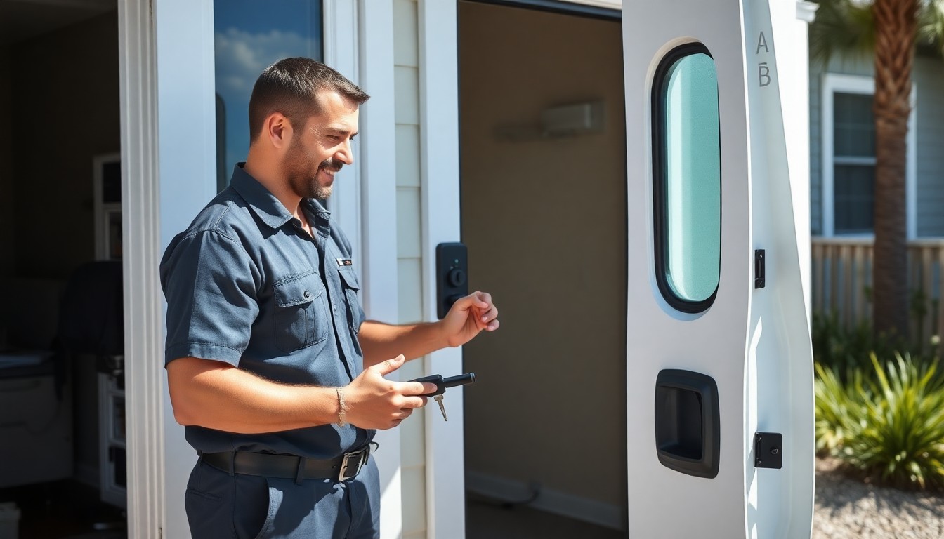 30A Locksmith emergency garage door seaside in 30A FL